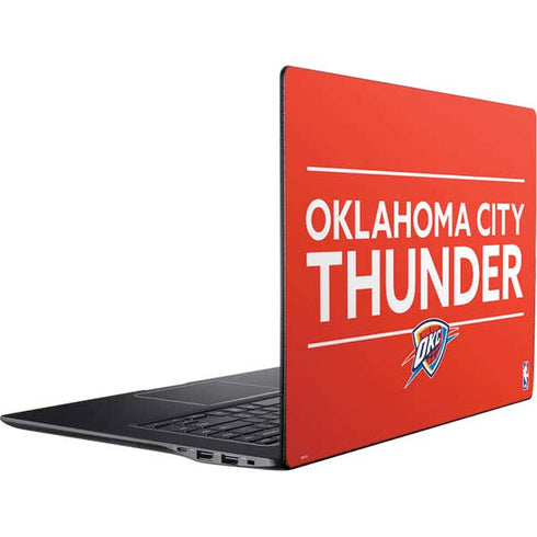 NBA Oklahoma City Thunder Standard - Orange Ativ Book 9 (15.6in 2014) Skin